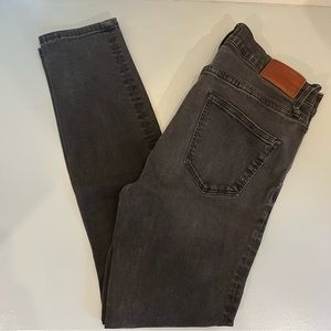 Madewell black jeans - high riser skinny size 29